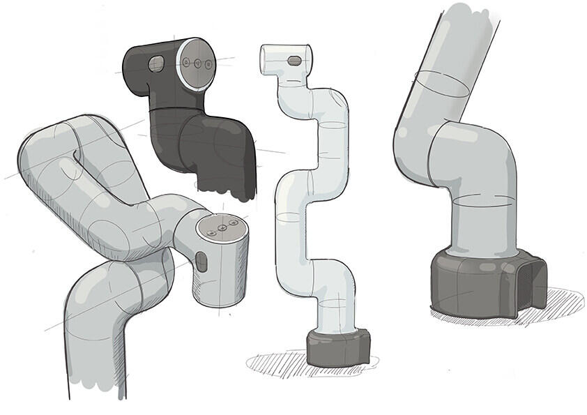 ElephantRobotics DesignSketch Arm 01