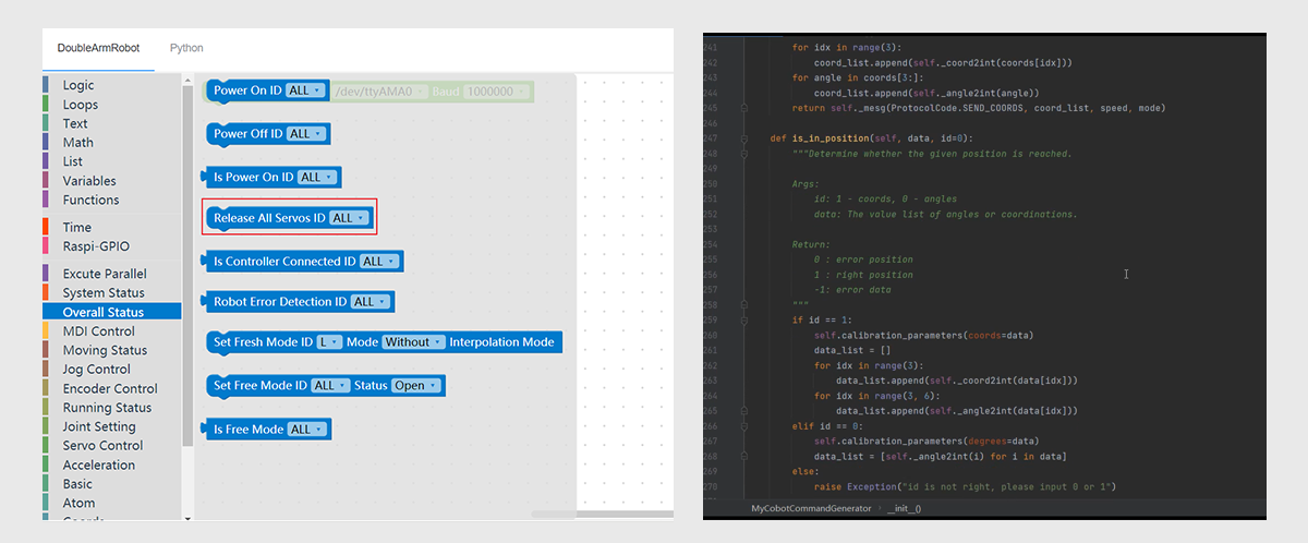 photo of myCobot Arduino with main features