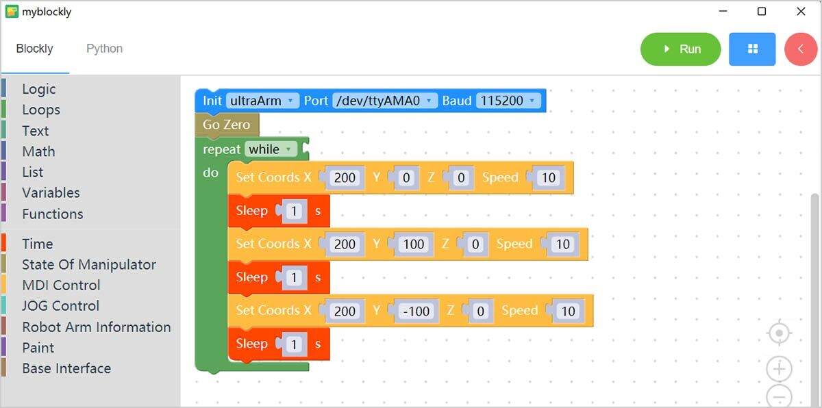 photo of myCobot Arduino with main features