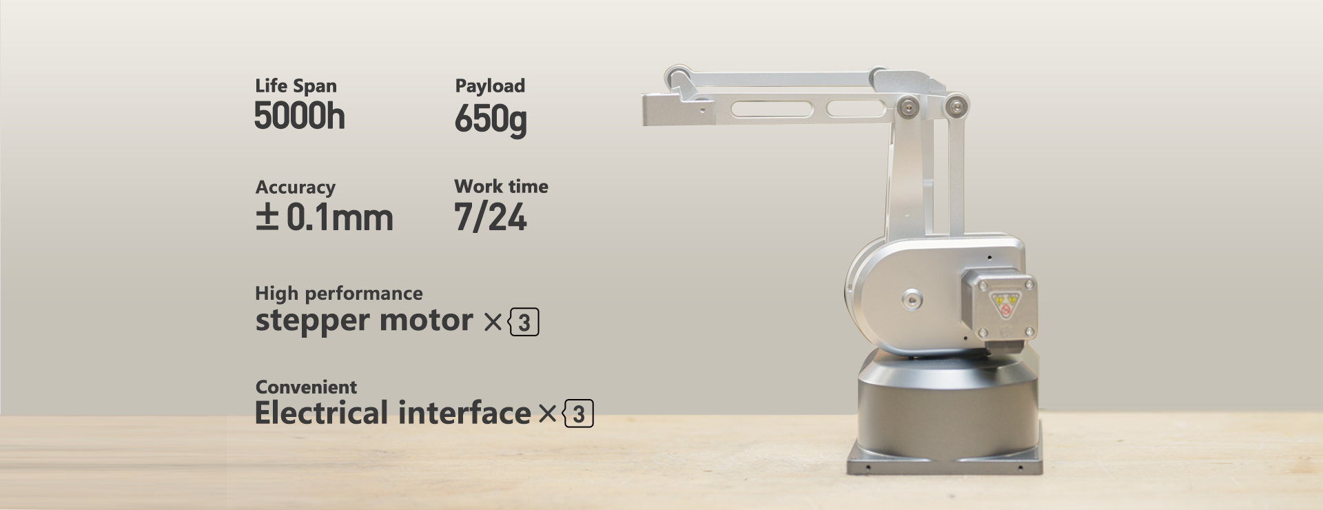 Ultraarm p340 a high performance 4 axis collaborative robot the