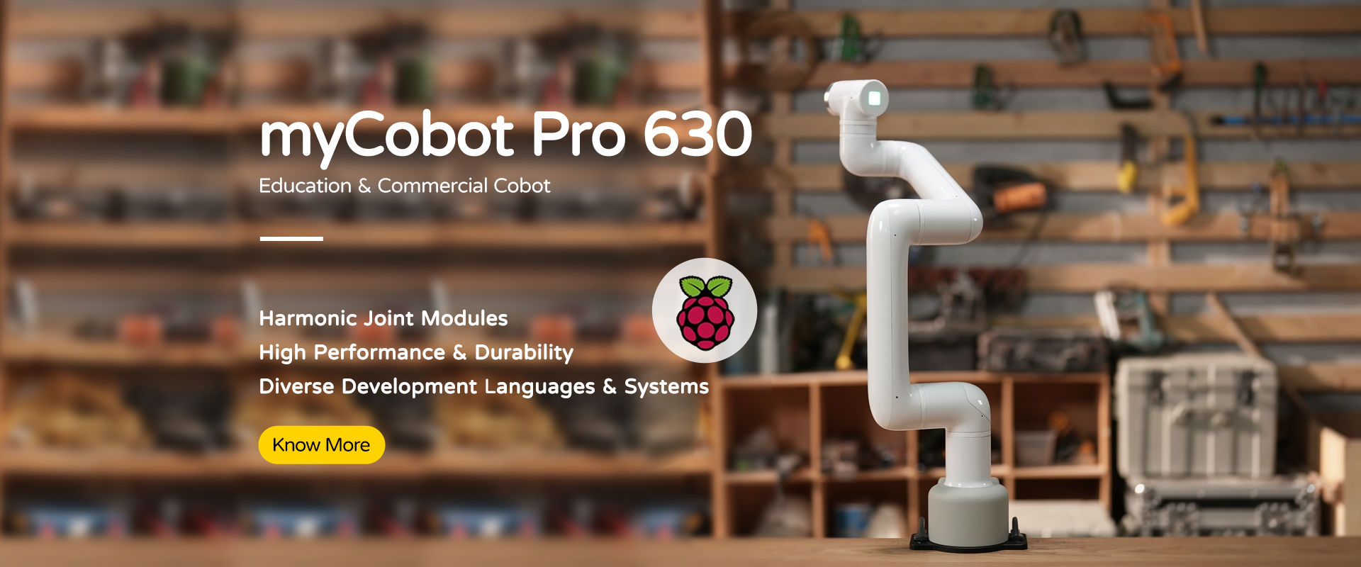 banner myCobot Pro 630 20240429