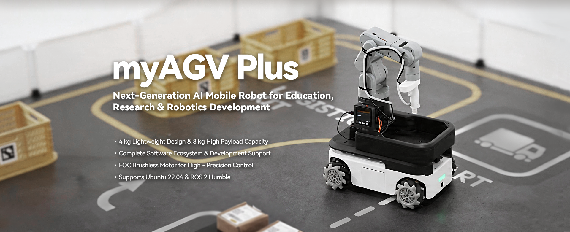 myAGV Plus 2026 - Elephant Robotics
